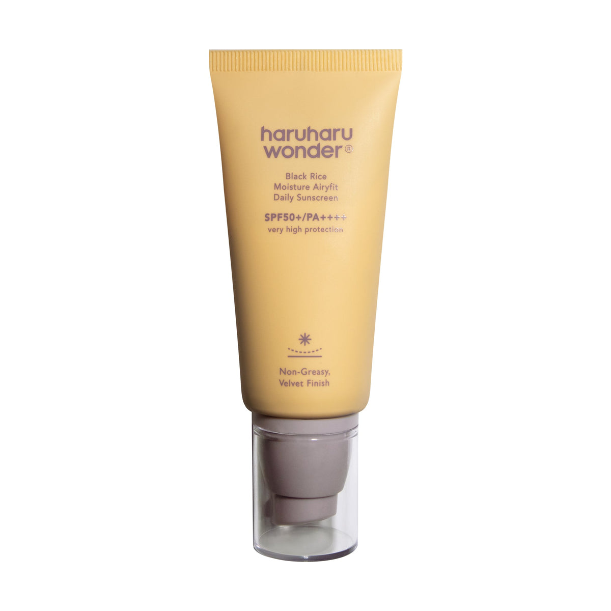 Haruharu Wonder Black Rice Moisture Airyfit Daily Sunscreen SPF50+PA++++ 50ml