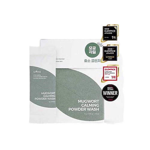 Isntree Mugwort Calming Powder Wash 1g x 25ea