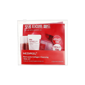 MediPeel Red Lacto Collagen Cleansing Trial Kit 20ml, 15ml, 16mlx4ea