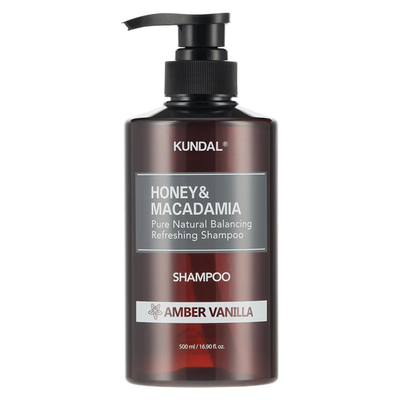KUNDAL Honey & Macadamia Nature Shampoo 500ml - Amber Vanilla