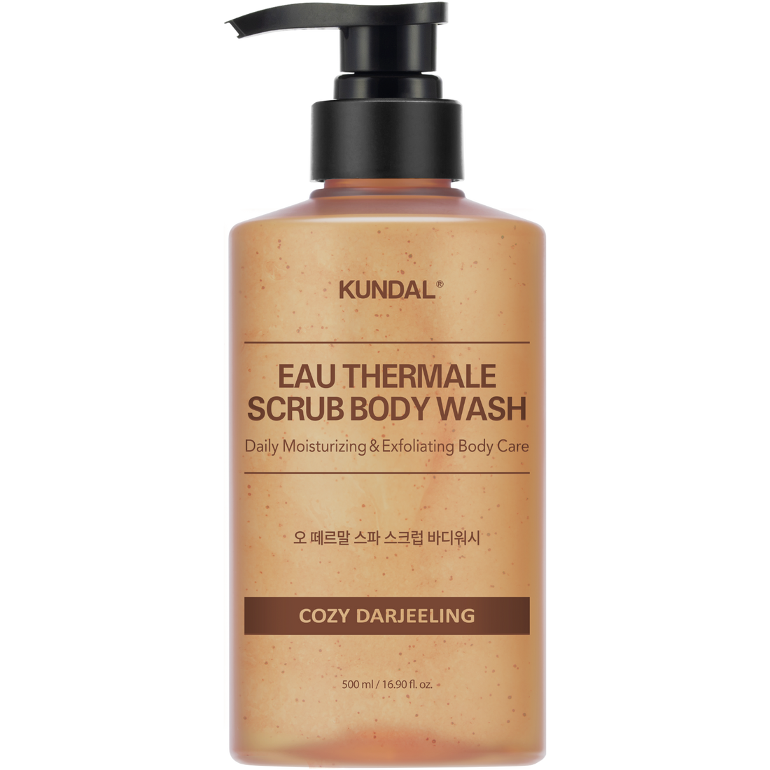 KUNDAL Scrub Body Wash 500ml - Cozy Darjeeling