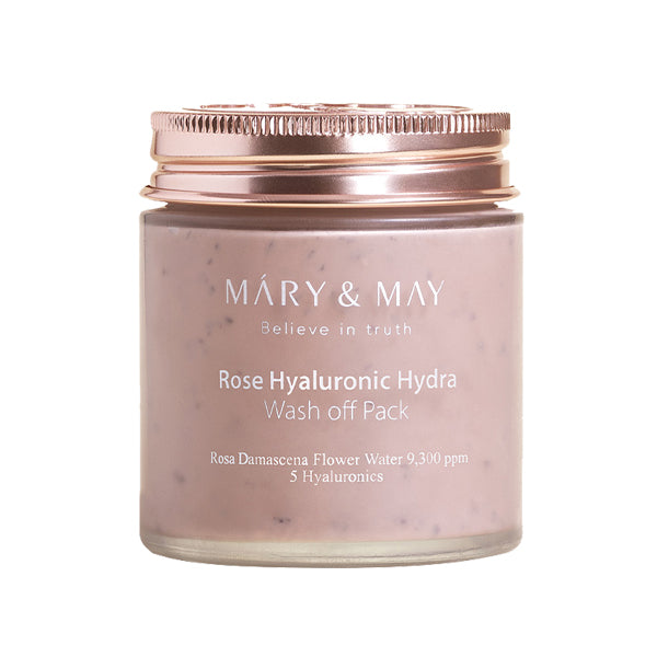 Mary&May Rose Hyaluronic Hydra Wash Off Pack Duo (125g x2)