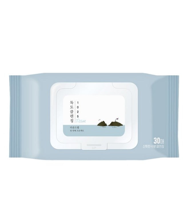 ROUND LAB 1025 DOKDO CLEANSING TISSUE 30ea