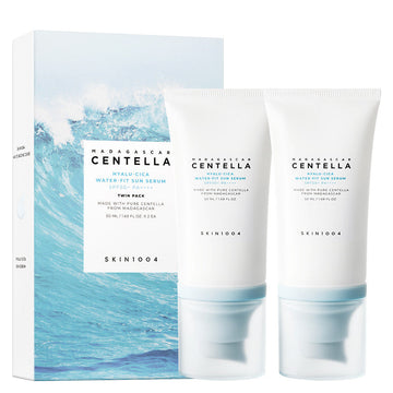 Skin1004 Madagascar Centella Hyalu-Cica Water-Fit Sun Serum Twin Pack (50ml x 2)