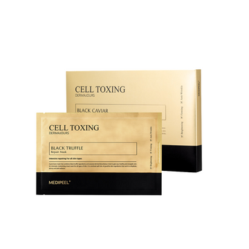 MediPeel Cell Toxing Dermajours Black Truffle Repair Mask 30ml x 5ea