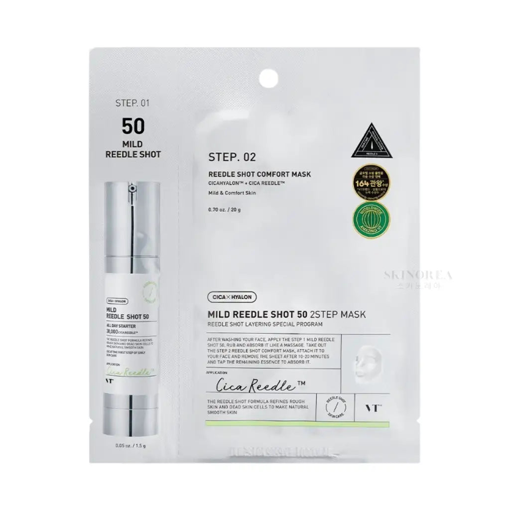 VT Cosmetics  MILD REEDLE SHOT 50 2-STEP MASK