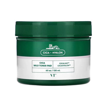 VT Cosmetics  CICA MILD TONER PAD (60ea, 130ml)