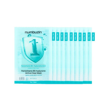 Nambuzin No.1 Pantothenic B5 Hyaluronic Active Clear Mask (10ea)