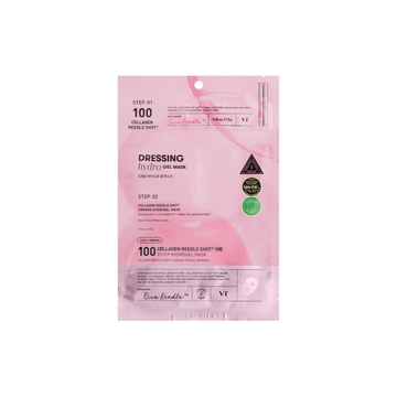 VT Cosmetics Collagen Reedle Shot 100 2step Mask (1.5g + 33g) x 4ea