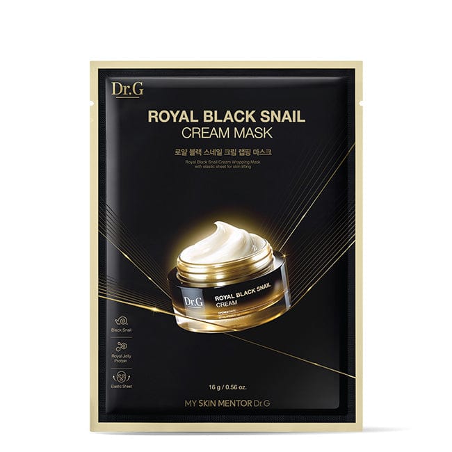 DR.G ROYAL BLACK SNAIL CREAM MASK 16G*10EA