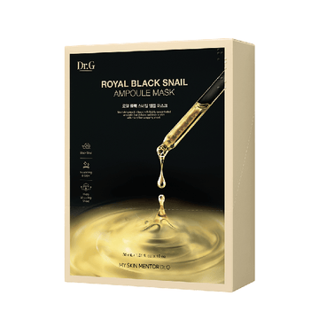 DR.G ROYAL BLACK SNAIL AMPOULE MASK 30ML*10EA