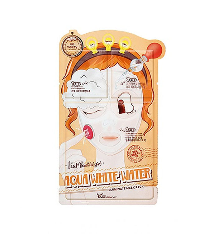 Elizavecca Liar Beautiful girl Aqua White Water Illuminate Mask Pack