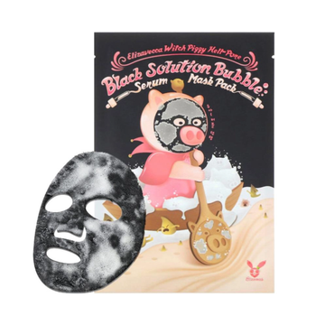 Elizavecca Witch Piggy Hell-Pore Black Solution Bubble Serum Mask Pack