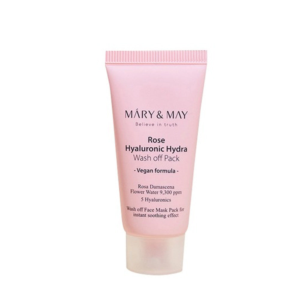 Mary&May Rose Hyaluronic Hydra Wash off Pack 300g