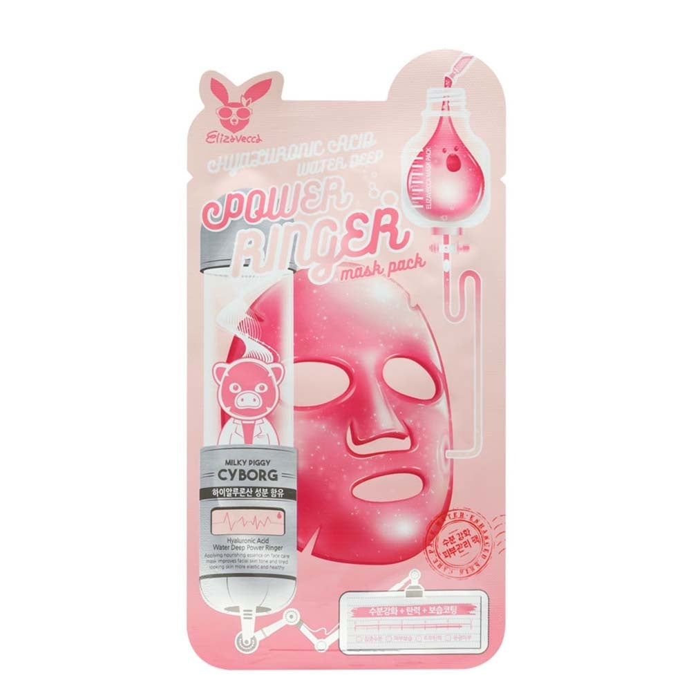Elizavecca Hyaluronic Acid Water Deep Power Ringer mask pack