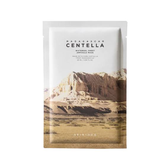 SKIN1004 MADAGASCAR CENTELLA WATERGEL SHEET AMPOULE MASK（25ml*5）
