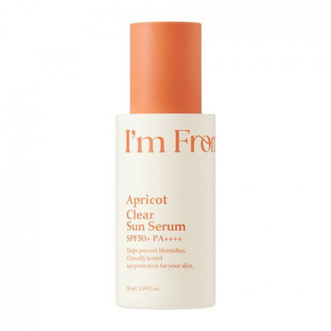 I'm From  Apricot Clear Sun Serum SPF50+ PA++++ 50ml_R