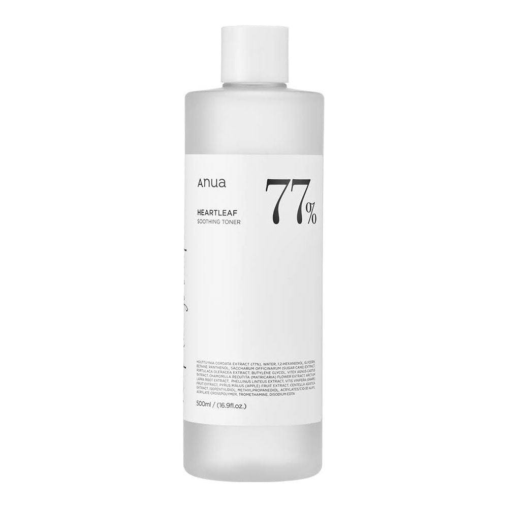 ANUA HEARTLEAF 77 SOOTHING TONER 500ml