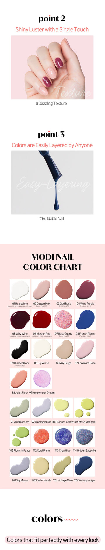 Etude House  MODI GLAM NAILS 01 (24AD)