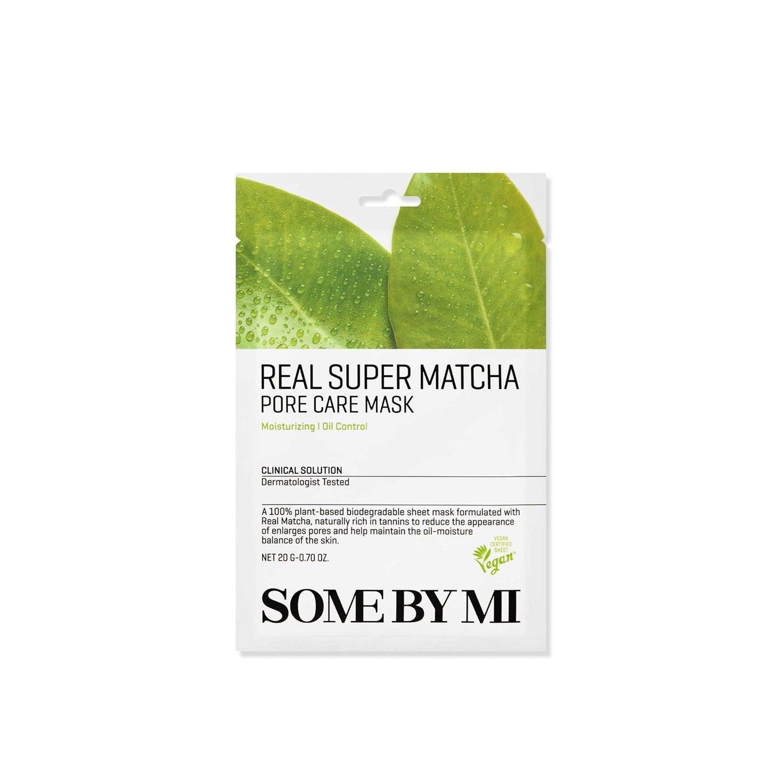 SOME BY MI REAL SUPER MATCHA PORE CARE CARE MASK [20g]