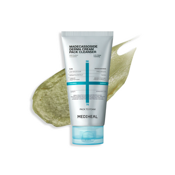 MEDIHEAL Derma Cream Pack Cleanser Madecassoside [Calming Barrier] 120ml