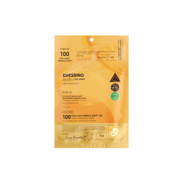 VT Cosmetics Vita-Light Reedle Shot® 100 2step Hydrogel Mask (1.5g + 33g) x 4ea