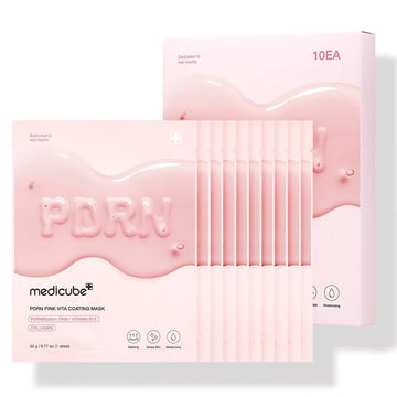 MediCube PDRN PINK VITA COATING MASK (10EA)