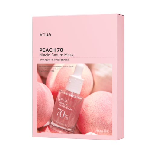 ANUA PEACH NIACIN SERUM MASK (10PCS) (25ML*10EA)