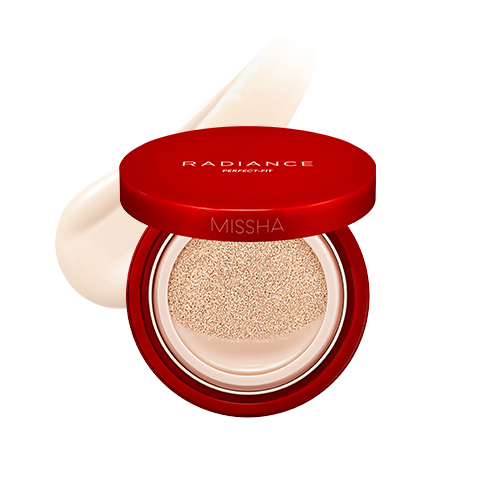 MISSHA RADIANCE PERFECT FIT CUSHION FOUNDATION NO.19 IVORY 15G