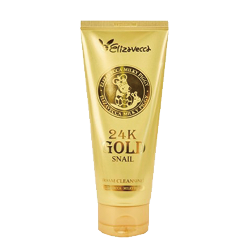 ELIZAVECCA MILKY PIGGY 24K GOLD SNAIL FOAM CLEANSING