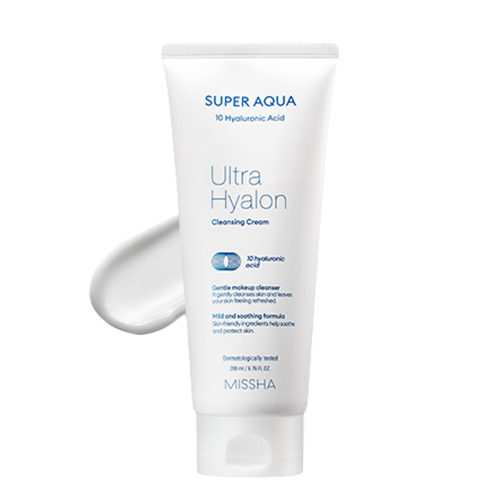 SUPER AQUA ULTRA HYALRON CLEANSING CREAM 200ML
