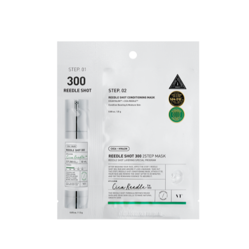 VT Cosmetics REEDLE SHOT 300 2-STEP MASK (1.5G+25G)