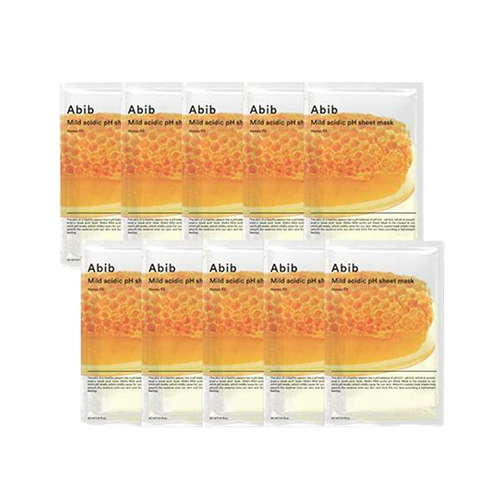 Abib MILD ACIDIC PH SHEET MASK HONEY FIT SET (30ML*10EA)