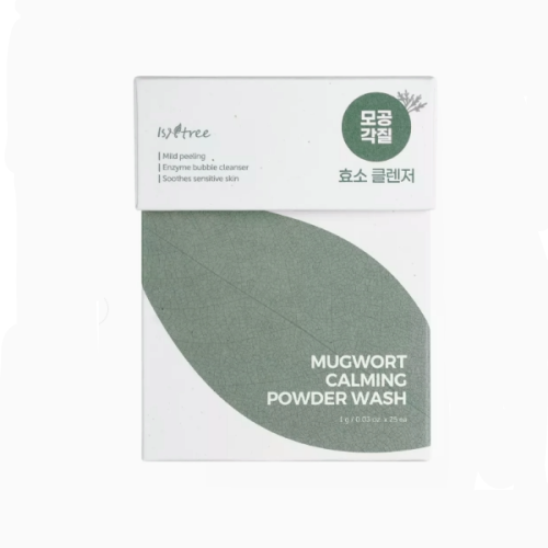 ISNTREE MUGWORT CALMING POWDER WASH (1G*25EA)