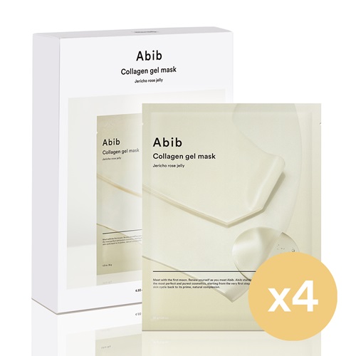 Abib COLLAGEN GEL MASK JERICHO ROSE JELLY (35G*4EA)