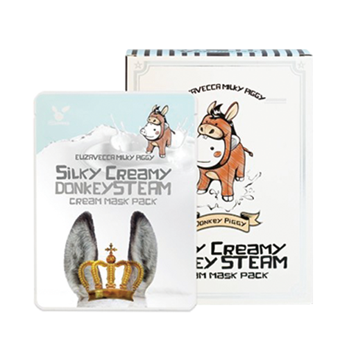 ELIZAVECCA MILKY PIGGY SILKY CREAMY DONKEY STEAM CREAM MASK PACK (25ML*10EA)