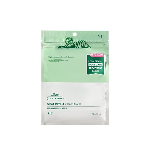 VT Cosmetics CICA RETI-A 7 DAYS MASK (7EA)110G