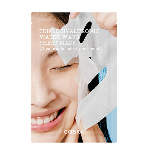 COSRX HYDRIUM TRIPLE HYALURONIC WATER WAVE SHEET MASK