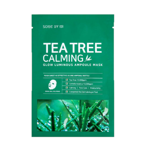 30 DAYS TEA TREE CALMING GLOW LUMINOUS AMPOULE MASK (25G*1EA)