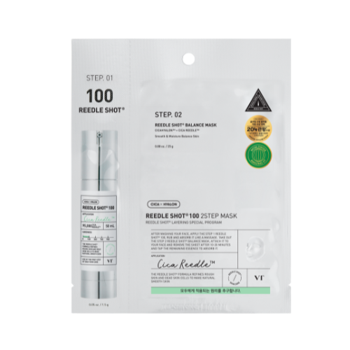 VT Cosmetics REEDLE SHOT 100 2-STEP MASK (1.5G+25G)