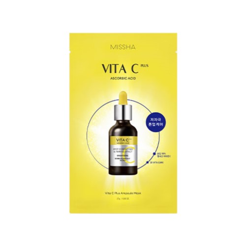 MISSHA VITA C PLUS AMPOULE MASK 27G