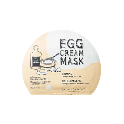 Too Cool For School EGG CREAM MASK FIRMING (28G*5EA)