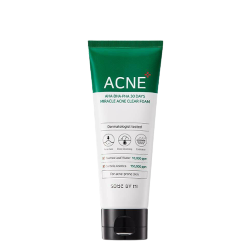 AHA BHA PHA 30DAYS MIRACLE ACNE CLEAR FOAM 100ML
