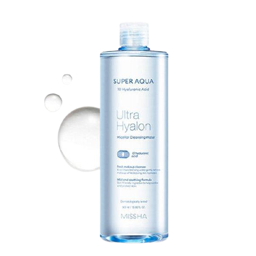 SUPER AQUA ULTRA HYALRON MICELLAR CLEANSING WATER 500ML