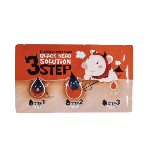 ELIZAVECCA MILKY PIGGY BLACK HEAD NOSE PACK (3STEP)